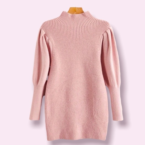 Dresses & Skirts - Puffy Sleeve Sweater Dress